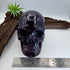 Gemmy Lithium Mica Lepidolite 5 inch Skull [RX799]