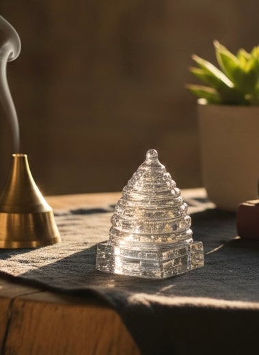 Himalayan Quartz Shree Yantra 2cmx3cm | 20g