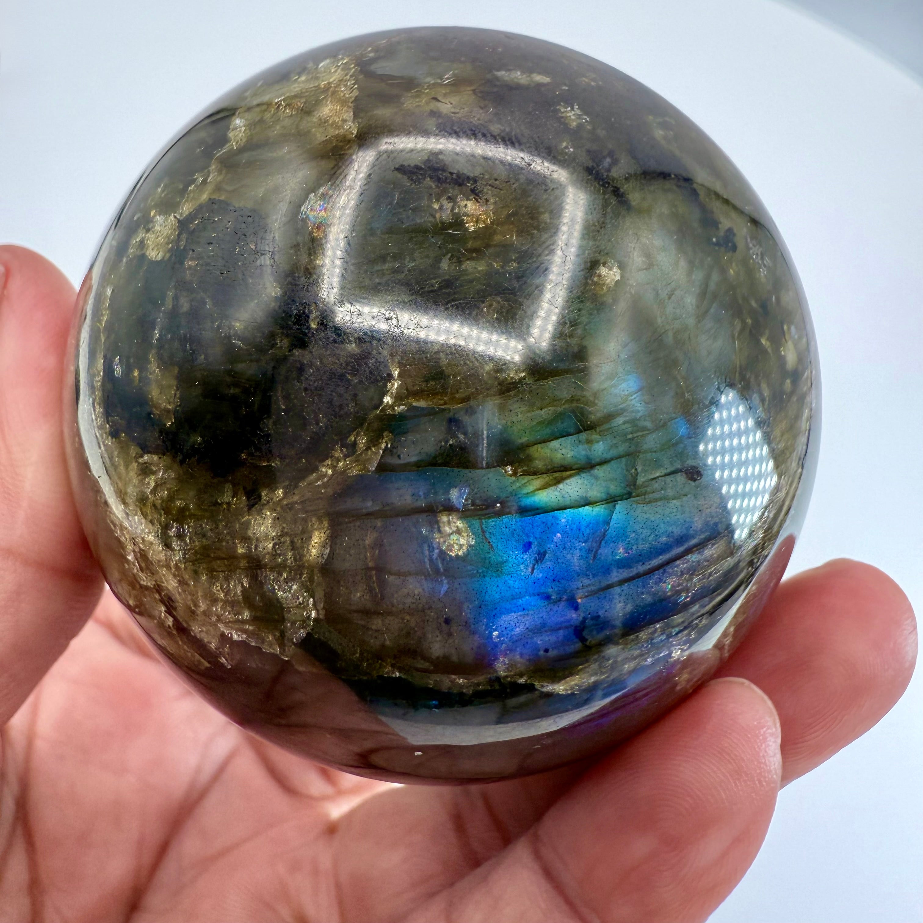 Labradorite Sphere 64mm