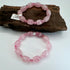 Rose Quartz 11 x 13mm Bracelet [DN12]