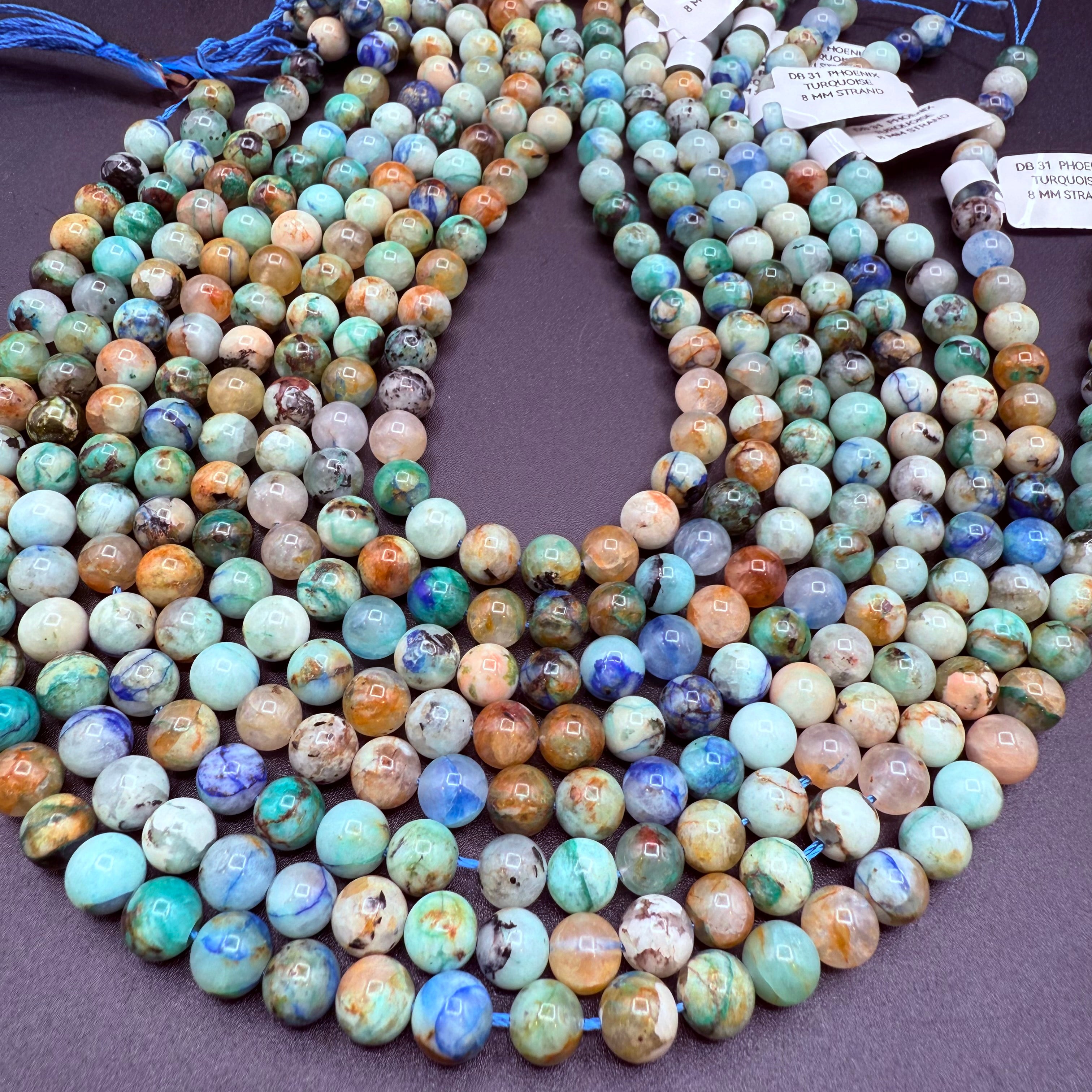 Phoenix Turquoise 8mm