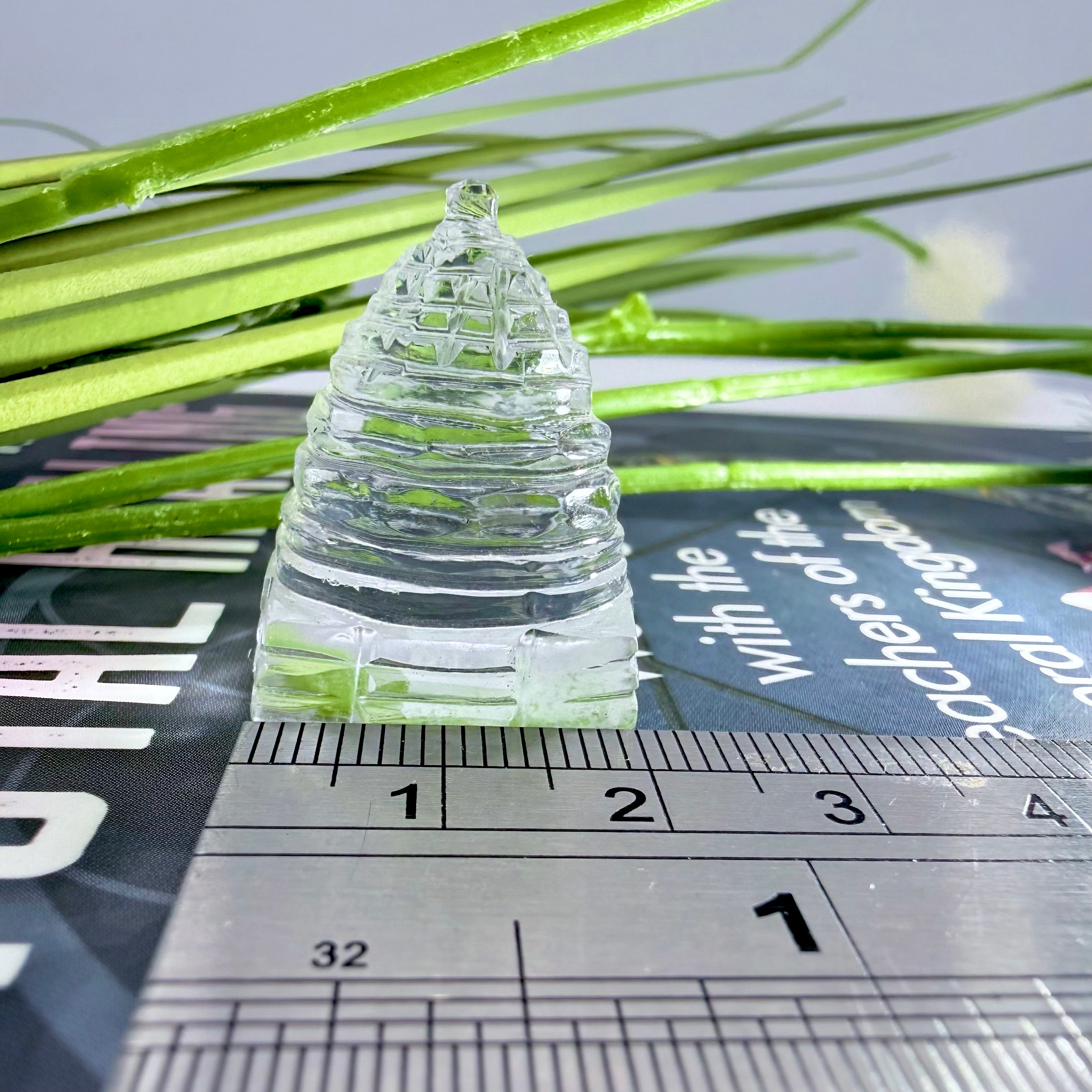 Himalayan Quartz Shree Yantra 2cmx3cm | 20g