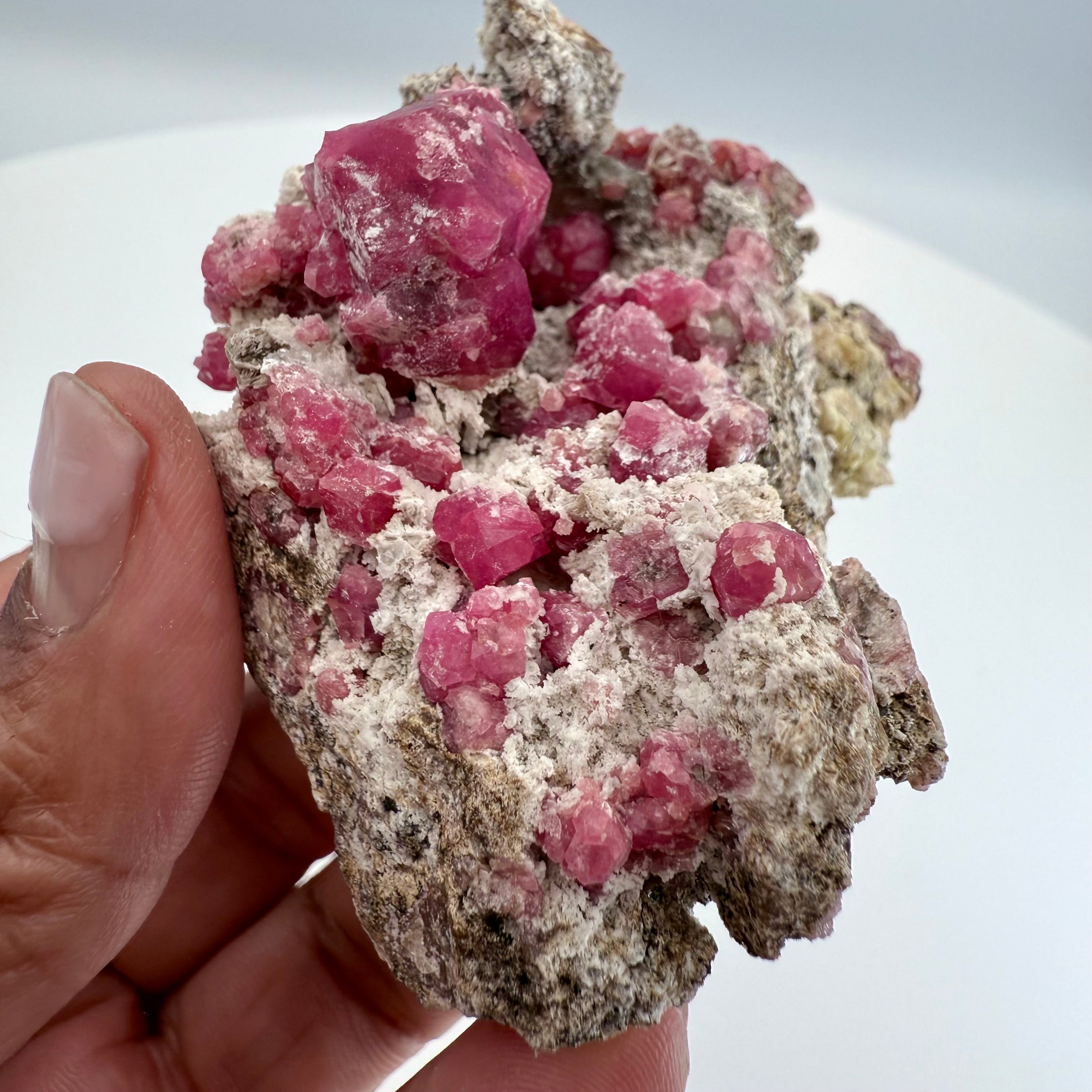 Raspberry Grossular Garnet