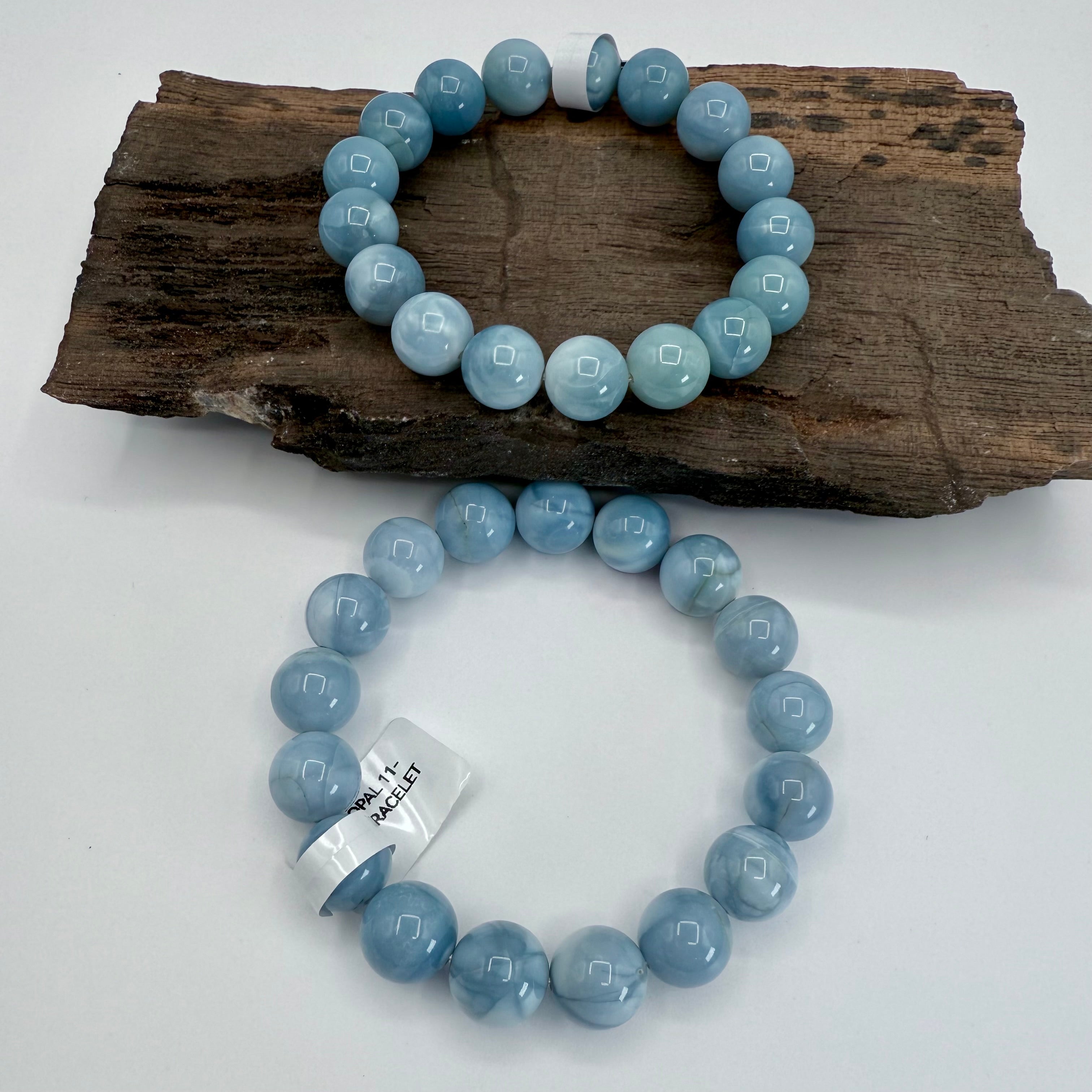Blue Opal 12mm Bracelet [AK52]