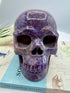 Turkiyenite Skull 5inch (Very Rare Turkish Lavender Jade) [SQ888]