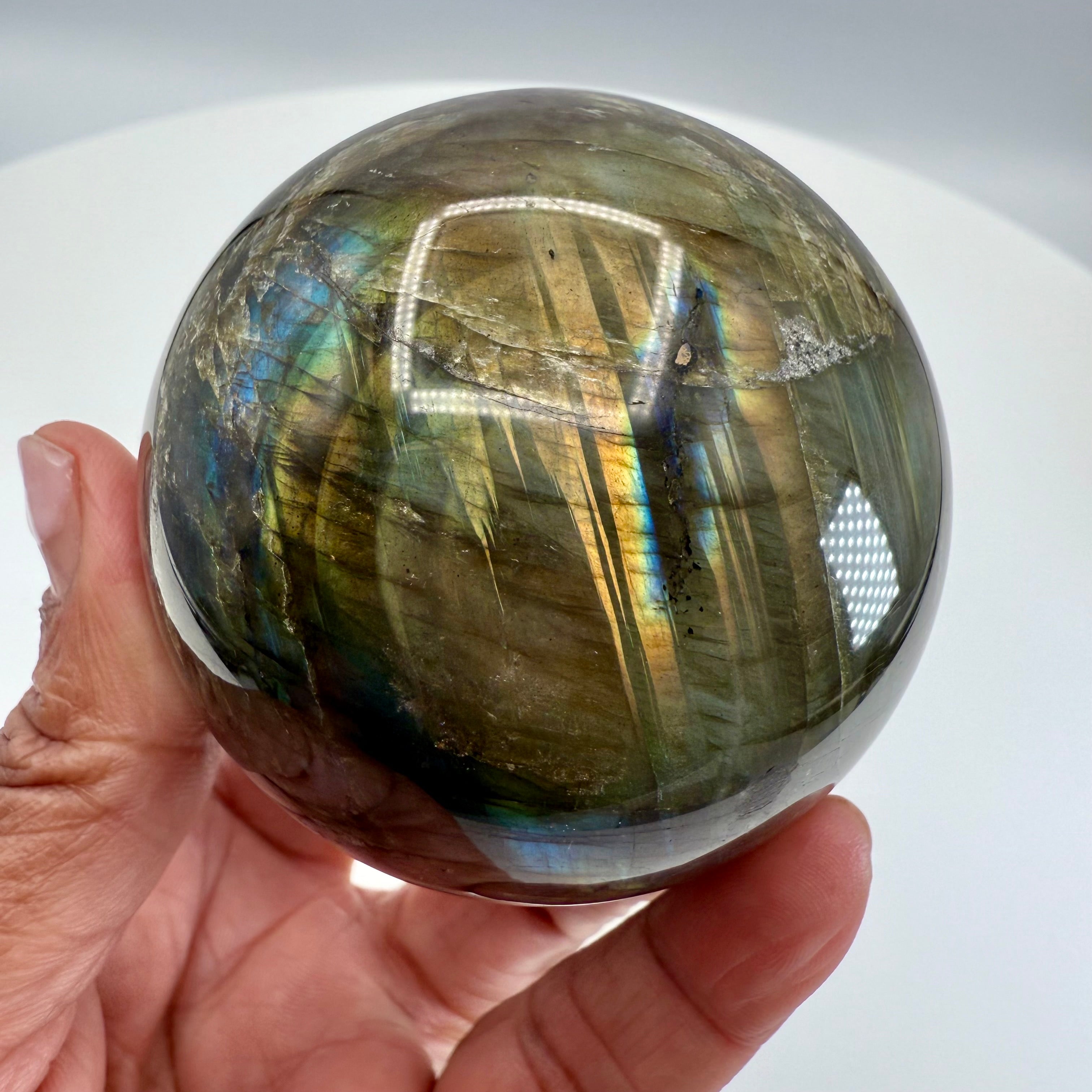 Labradorite Sphere 67mm