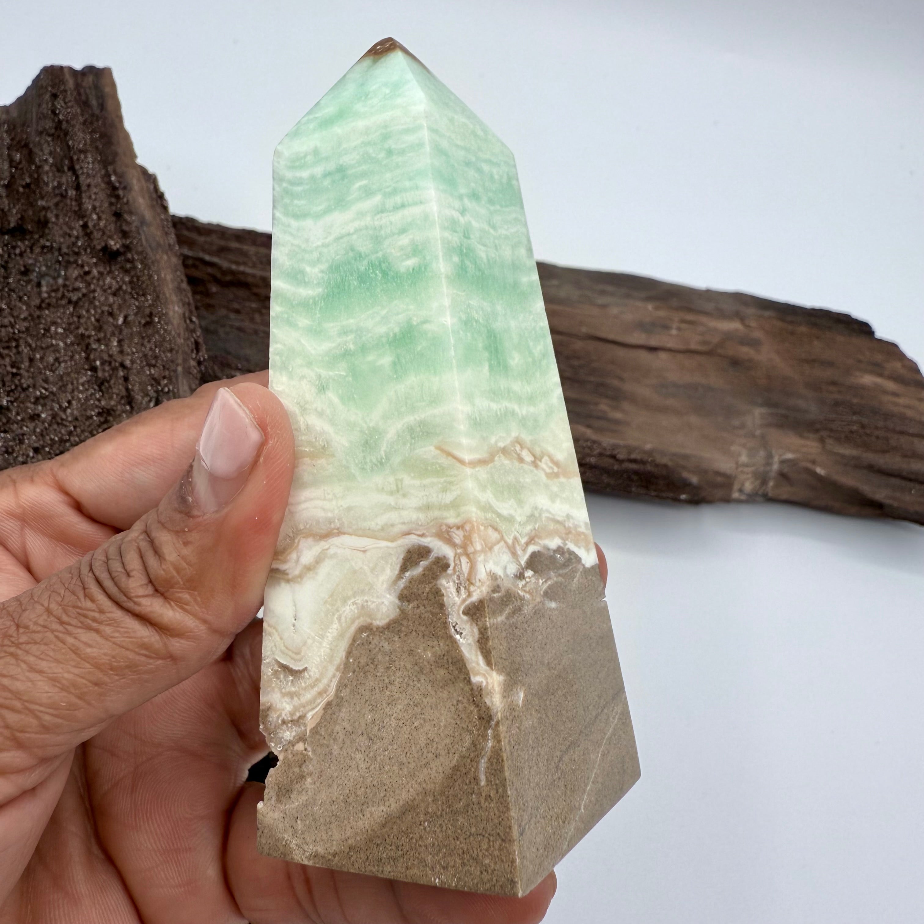 Carribean Calcite Tower - 10.3cm