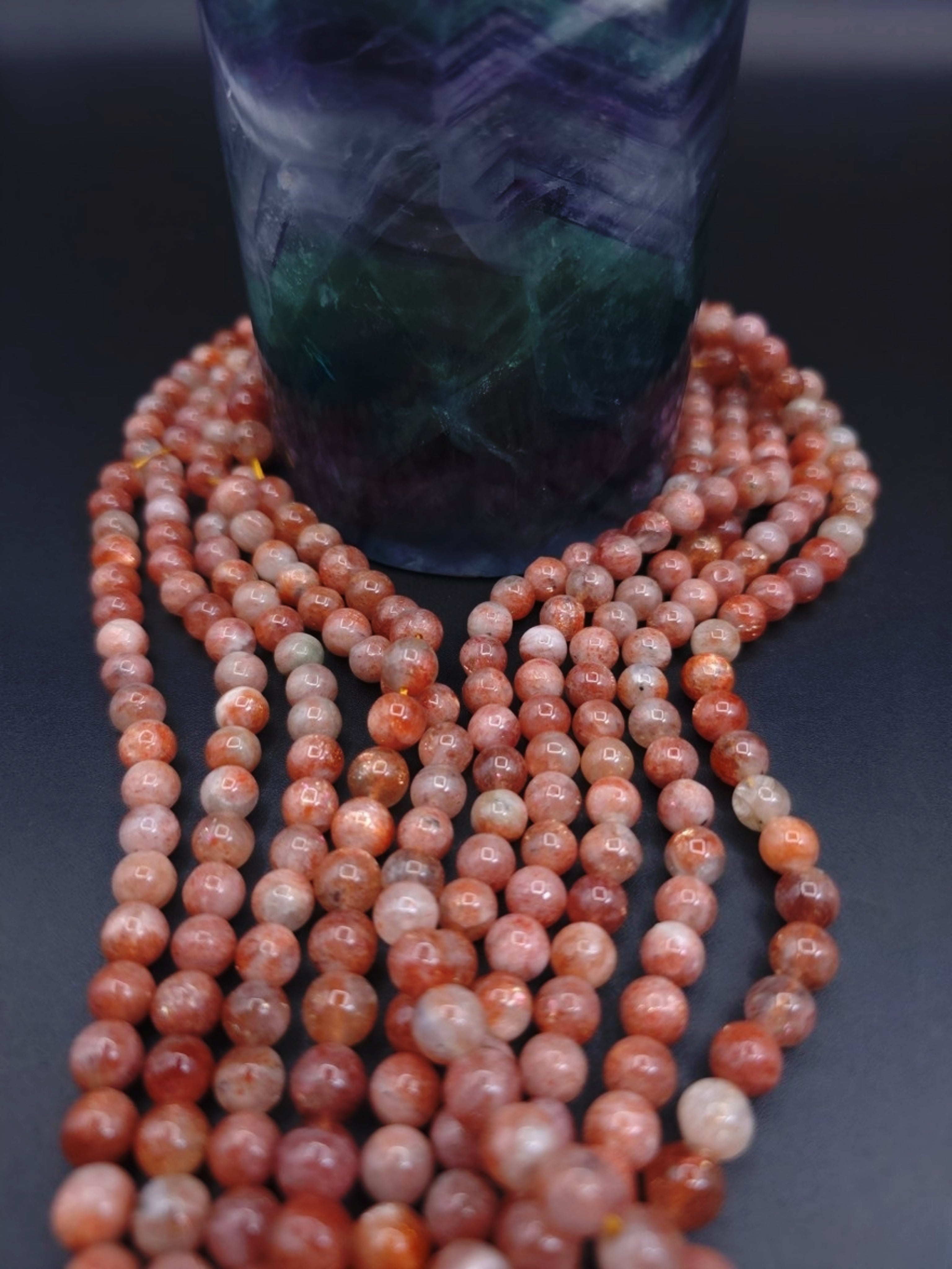 Golden Sunstone 7.5mm