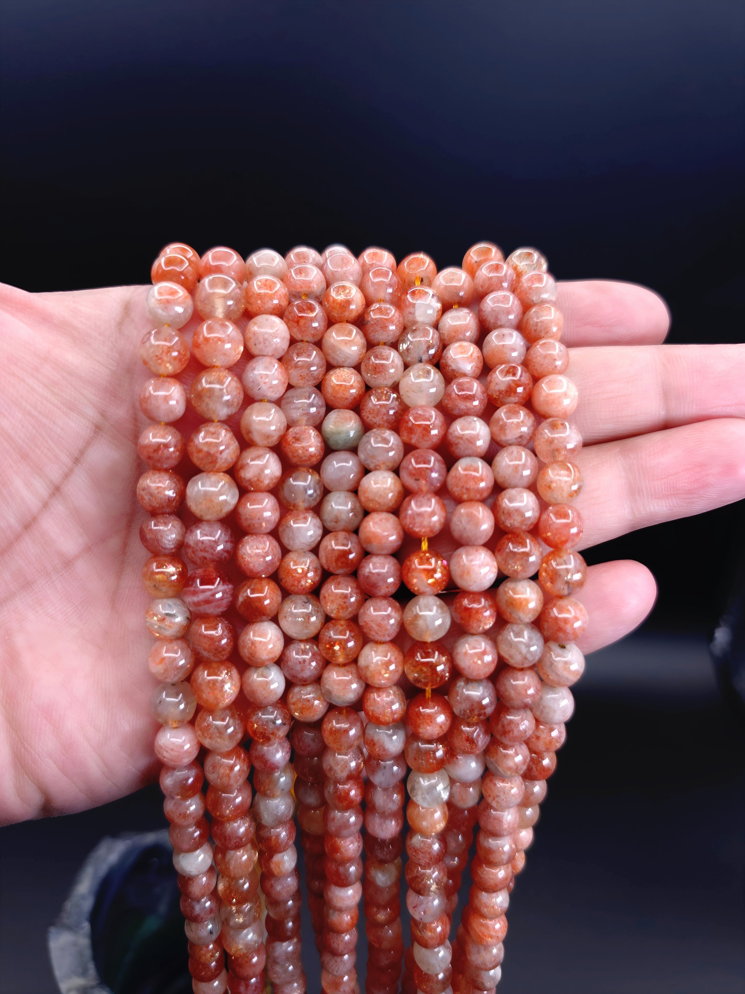 Golden Sunstone 7.5mm