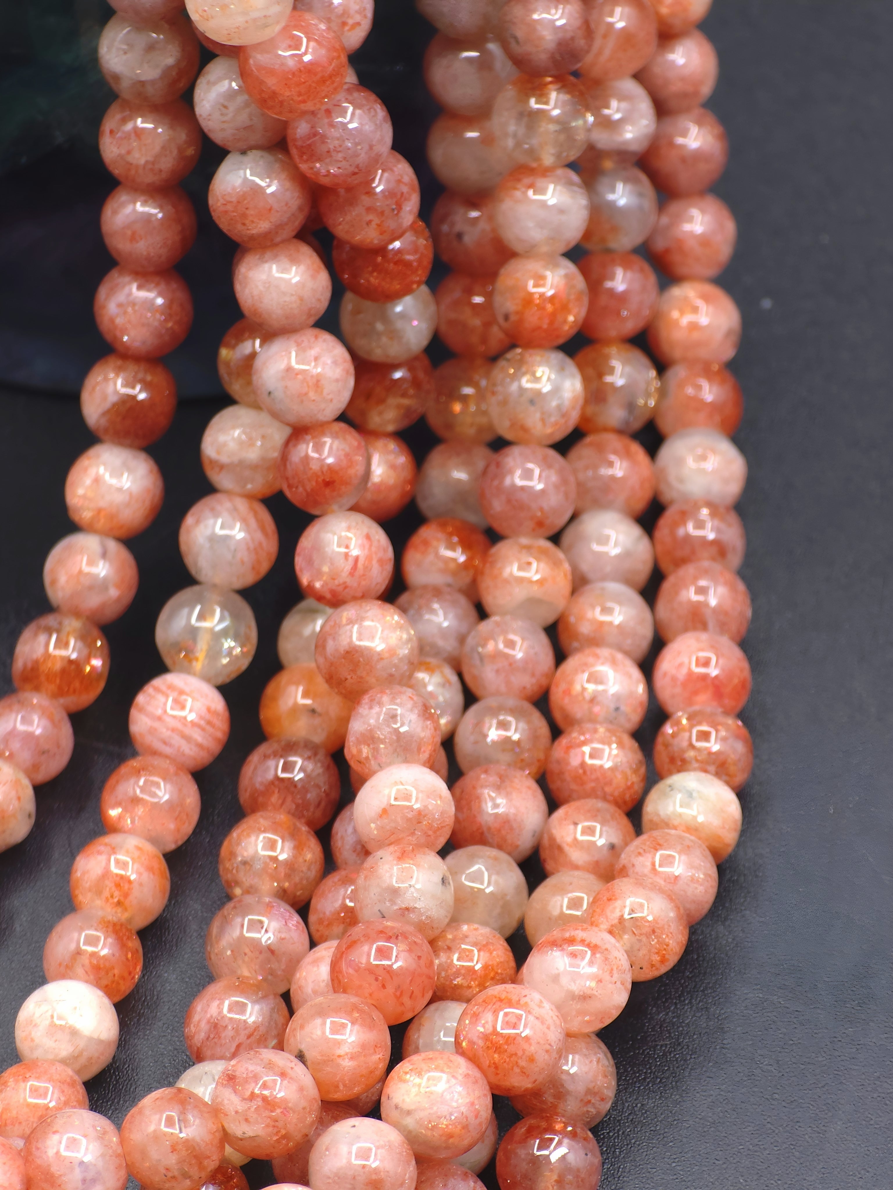 Golden Sunstone 7.5mm