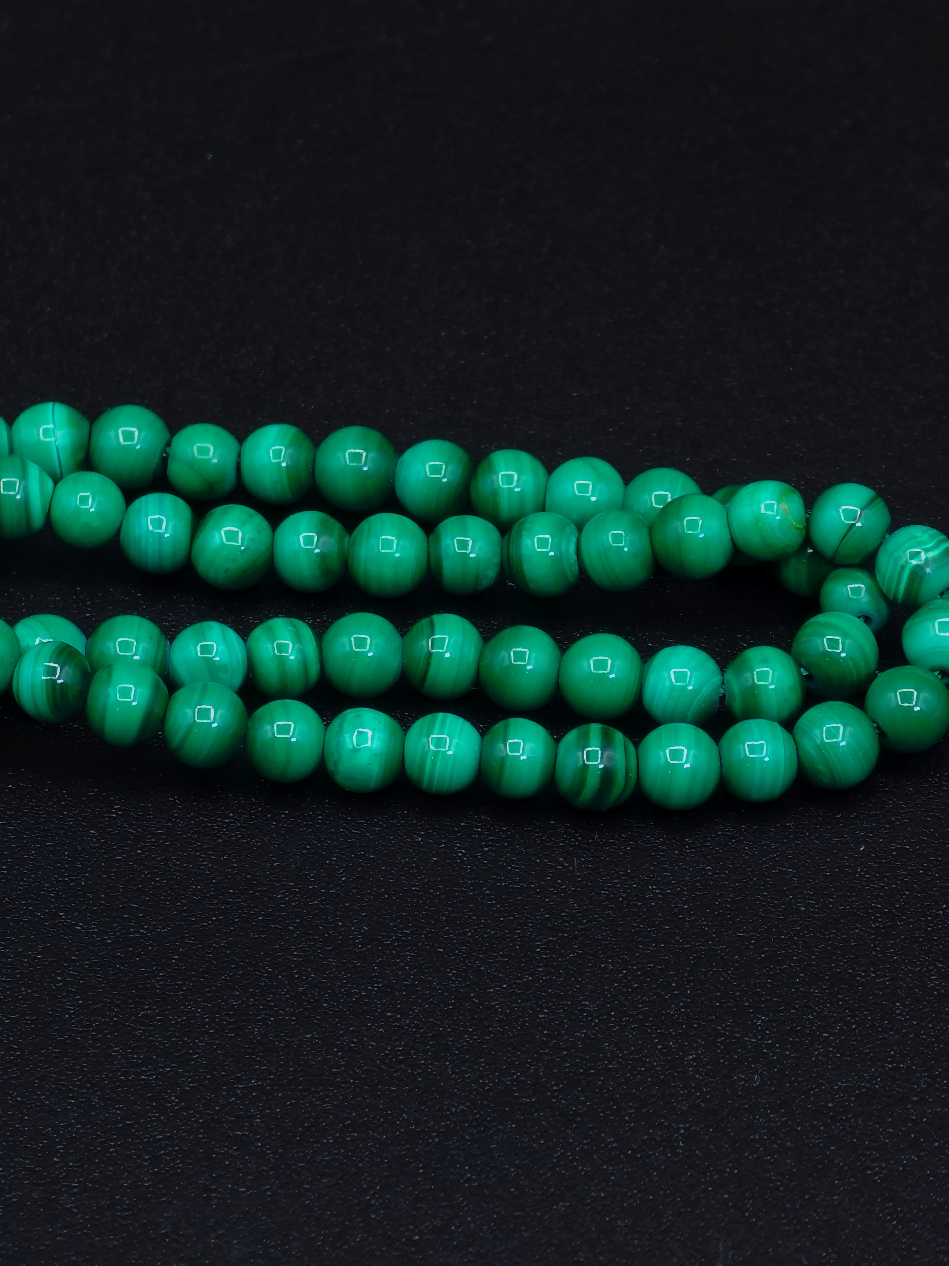 Malachite Beads 4mm