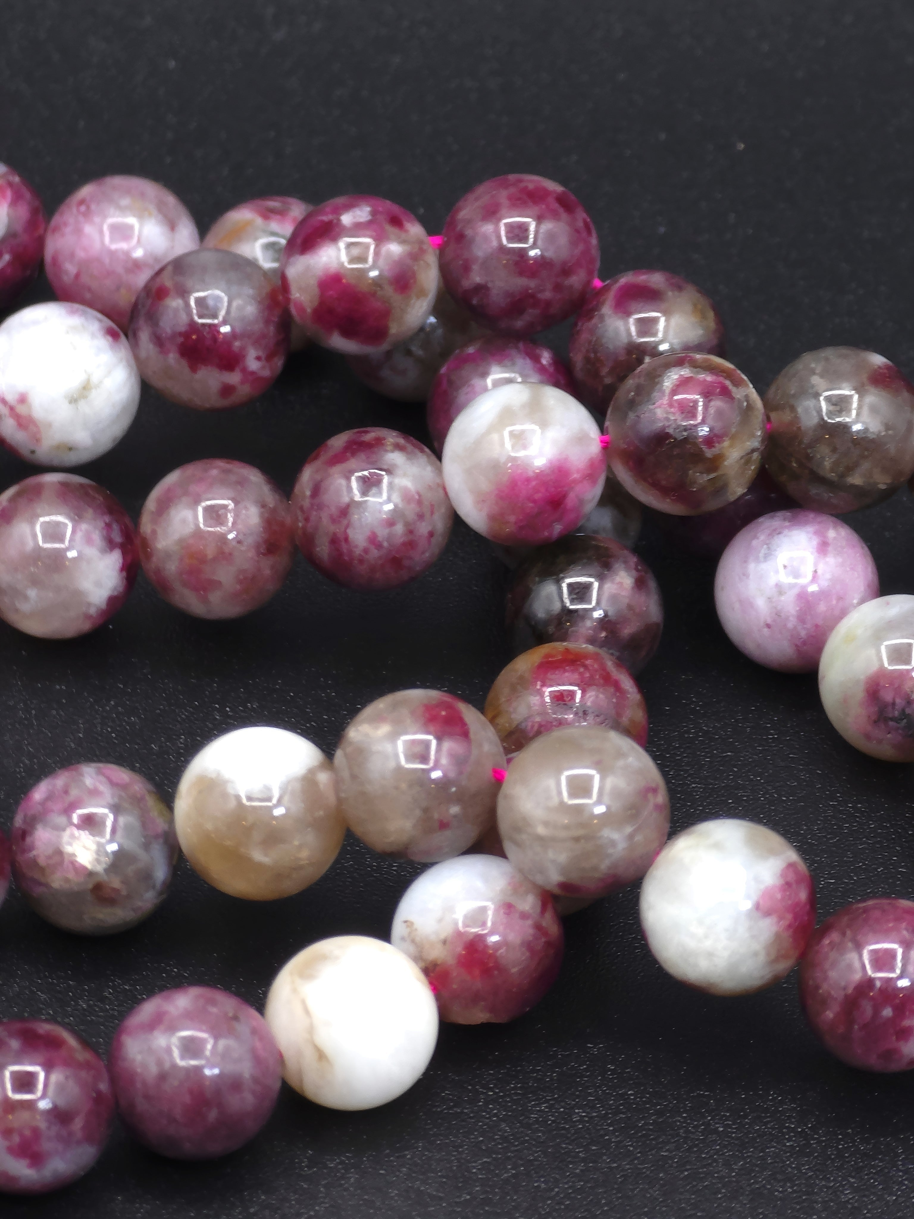 Plum Tourmaline 8mm